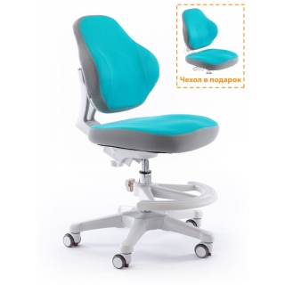 Детское кресло ErgoKids Y-405 голубой