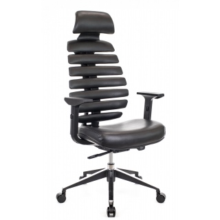 Кресло Everprof Ergo Black экокожа