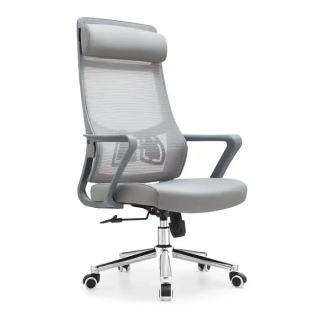 Кресло SitUp Аура Grey Chrome (сетка Grey/Grey)