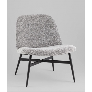 Кресло лаунж Ease серый