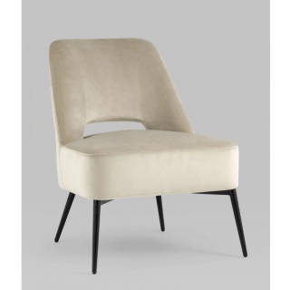 Кресло Бостон велюр бежевый