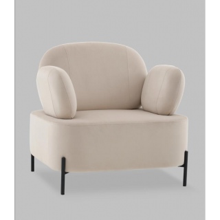 Кресло Кэнди велюр бежевый