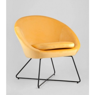 Кресло Колумбия оранжевое 