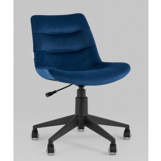 Кресло компьютерное Остин велюр синий